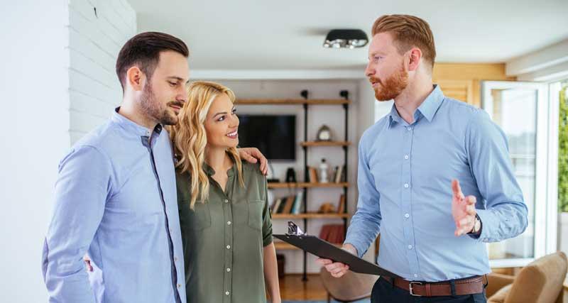 Home Buyers with Sales Representative